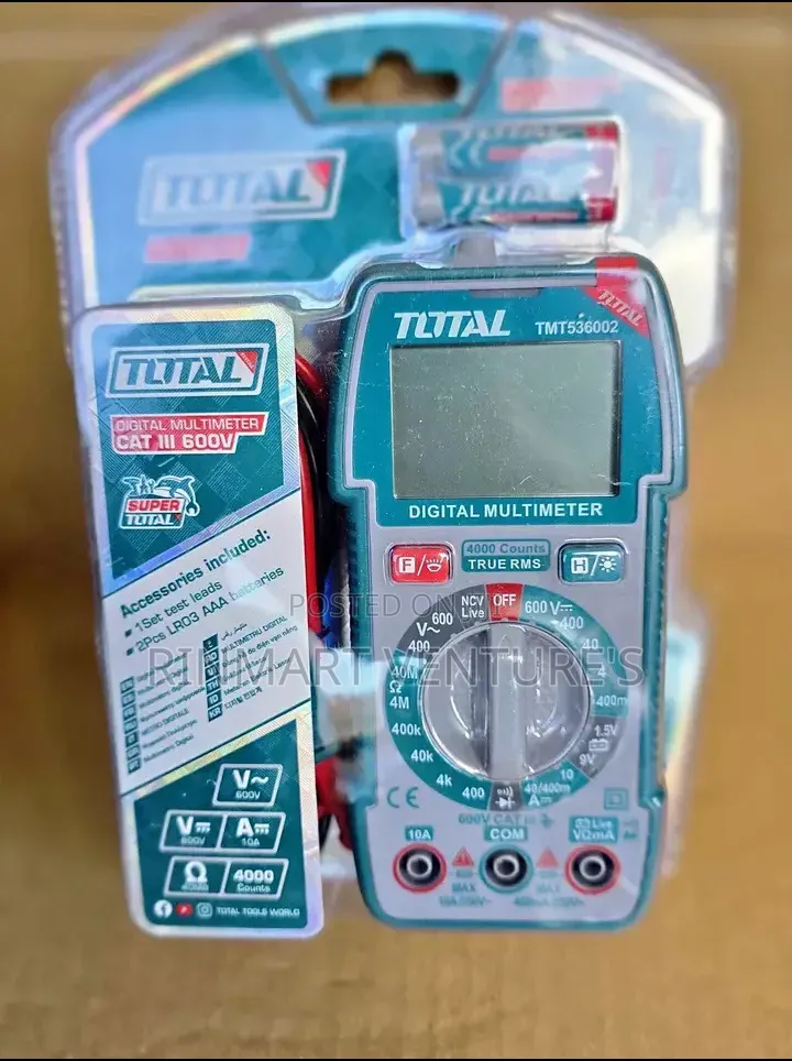 Total Digital Multimeter 600v