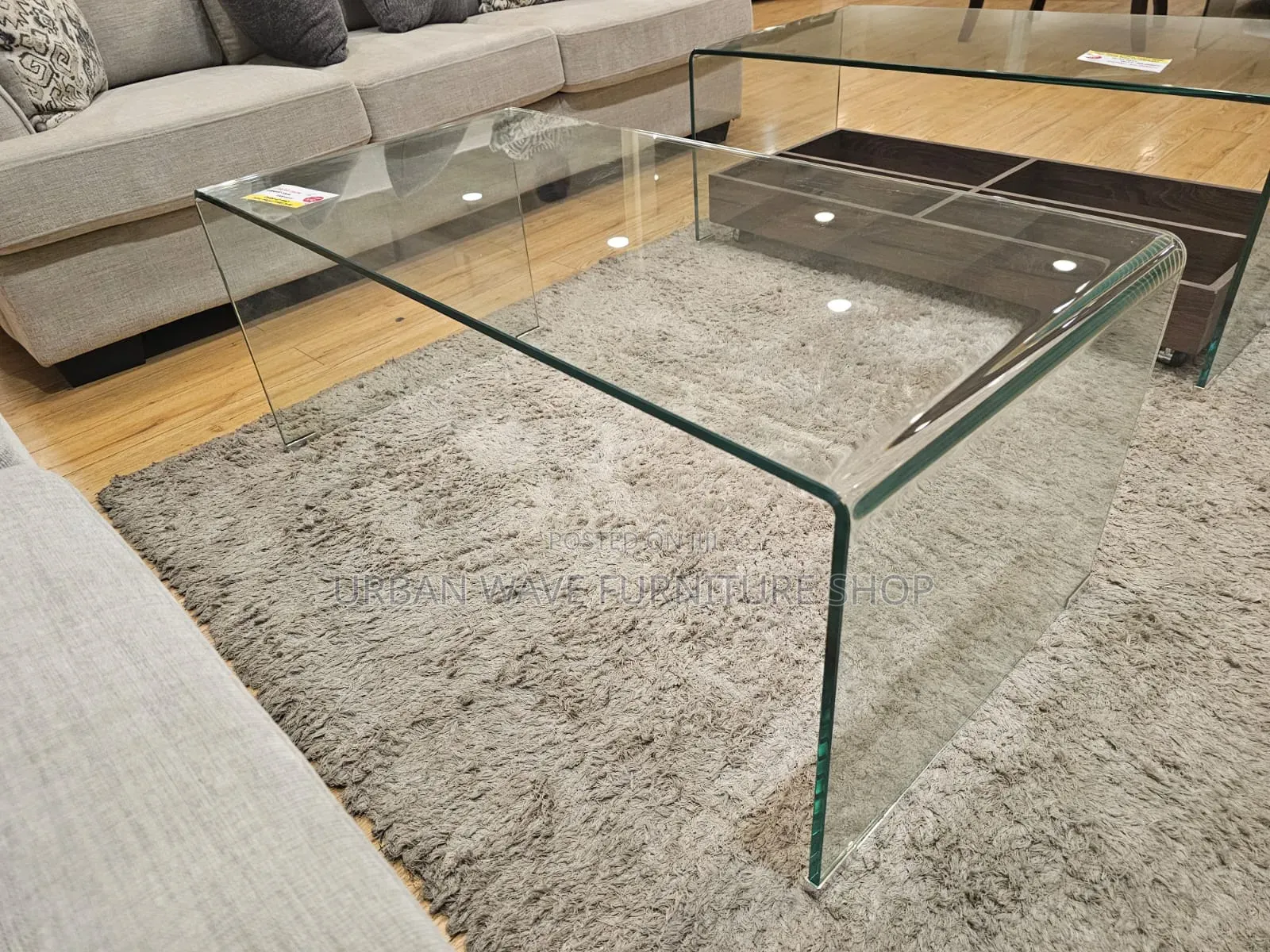 Transparent Glass Table