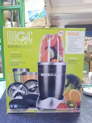 Nutribullet 12-Piece High-Speed Blender System in Grey