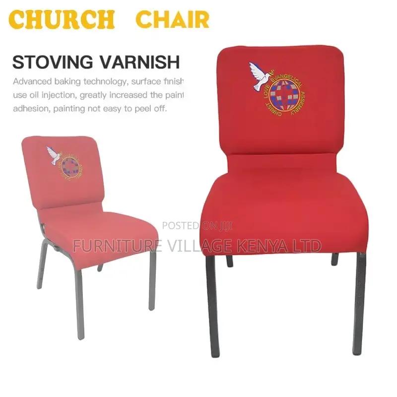Stackable Fabricated Armless Wedding Chair