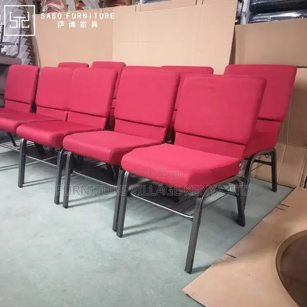 Stackable Fabricated Armless Wedding Chair