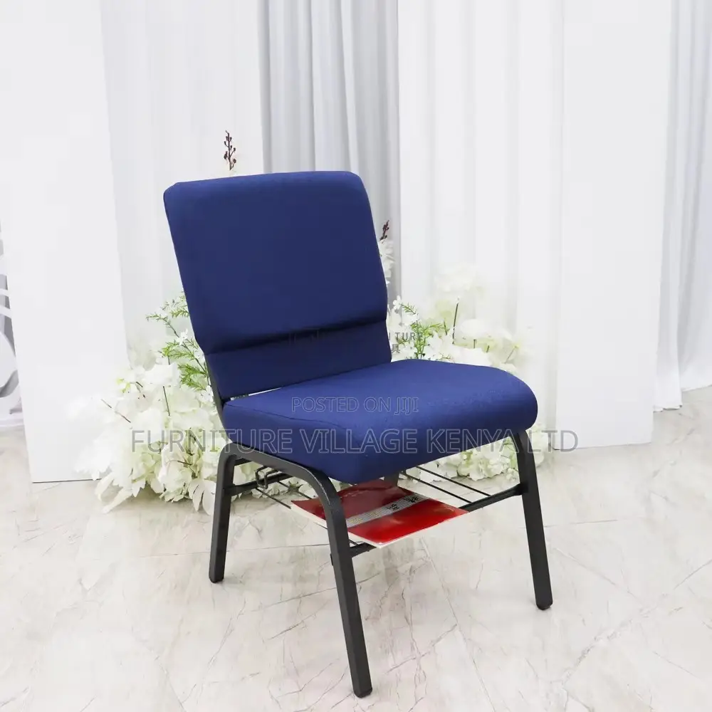 Stackable Fabricated Armless Wedding Chair