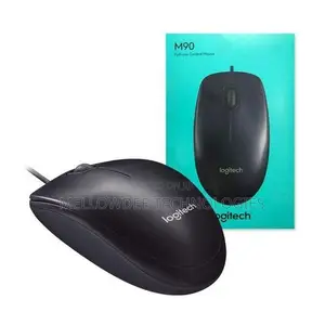 Logitech M90 Corded Mouse Black