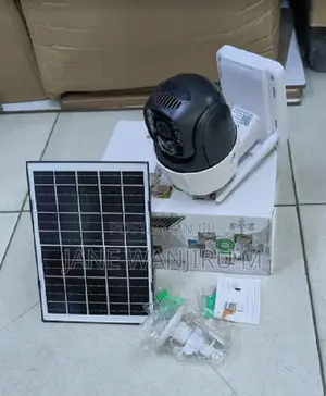New 4g Solar Powered CCTV Camera Single Lens