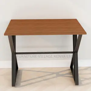 Generic Customized Brown Steel Legs Home Study Desk