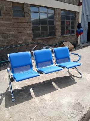 Blue  Waiting Chair 