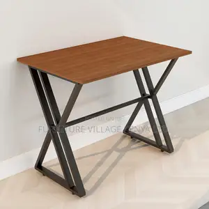 Generic Customized Brown Steel Legs Home Study Desk