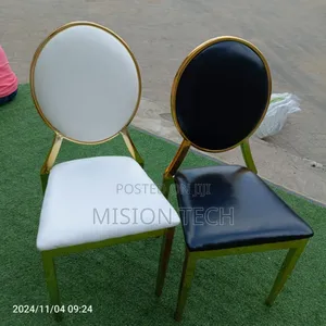Luxury Gold Dining Chair* 