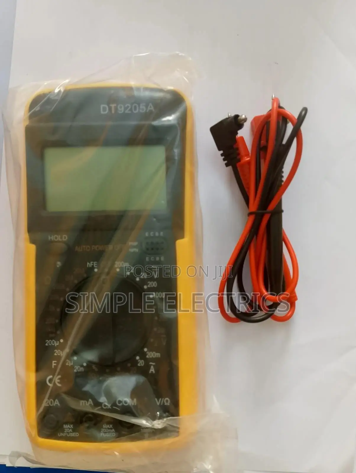 Dt9205a Ac/Dc Digital Multimeter