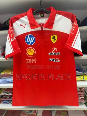 Scuderia Ferrari 2026 Team Polo Jersey