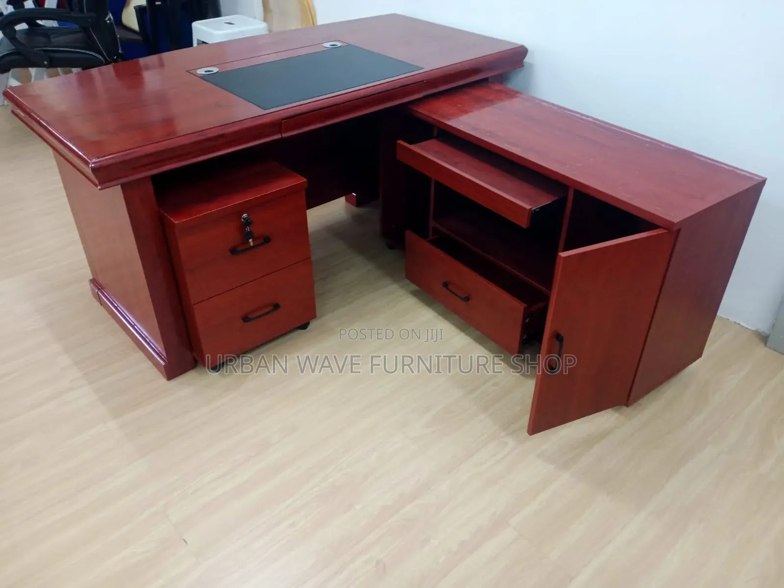 Mahogany Brown Executive Office Desk