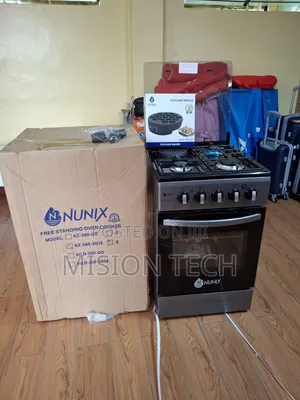 *Nunix Cooker 3g+1e. Gas Oven. 50*55 