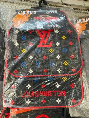 Louis Vuitton Monogram Pattern Waterproof Car Floor Mats