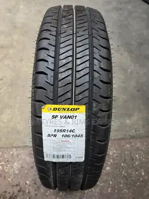 195 R14 Dunlop Tyres (Thailand)