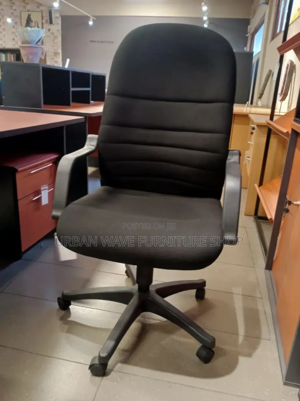 Heavy Duty Grey Hydraulic Managers Chair