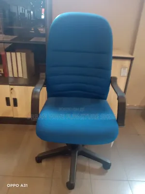 Blue  Swivel Office Chair