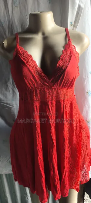 Red and Black Ladies Lingerie