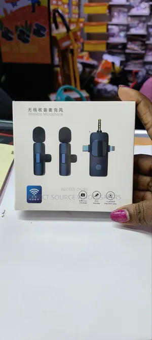  3-in-1 Lavalier Mic for Android, iPhone Camera