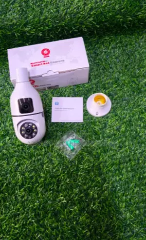 360° Rotating Bulb Camera – Wireless CCTV System.