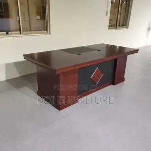 Office Desk; 1.6m Antique Mahogany Executive Desk