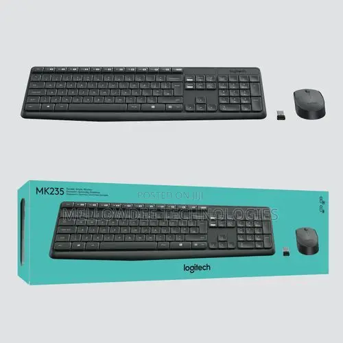 Logitech Mk235 Combo Wireless Keyboard Mouse