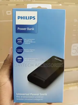 Philips Dlp1720cb/97 20000 Mah Power Bank (Lithium Polymer)