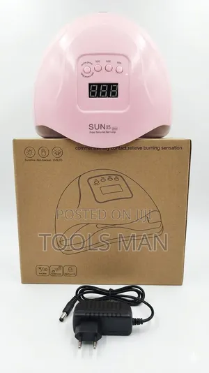 Sun X5 Plus Professional Uv Led Nail Lamp Gel Cure Light 80w Pink.
