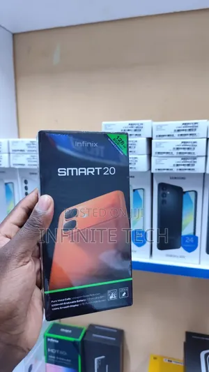 New Infinix Smart 20 64 GB Black