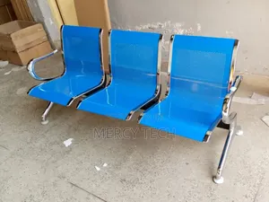 3-Seater Office Waiting Bench