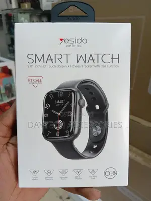 Yesido Io39 Smart Watch 2.01” Hd Screen Bt Call Smartwatch – Black