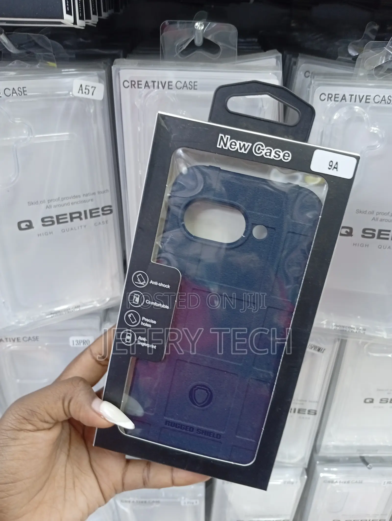 Google Pixel 9aanti-Fingerprint Case