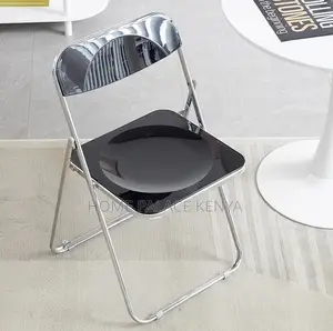 Acrylic Chair: Stackable Crystal Clear Folding Chair