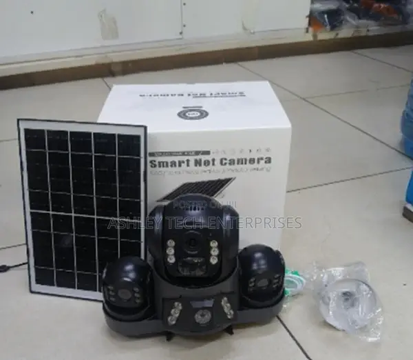 3 Lens Solar 4g CCTV Camera – Wireless PTZ Security System