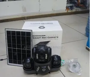 Wireless Solar Security Camera – Triple Lens Outdoor Cctv.