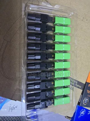 Fiber Optic Fast Connector Sm Green