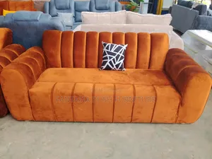 Modern 3-Seater in Orange