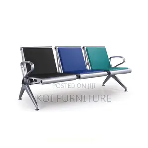 Office Benches; Three Link Reception Seaters Benches