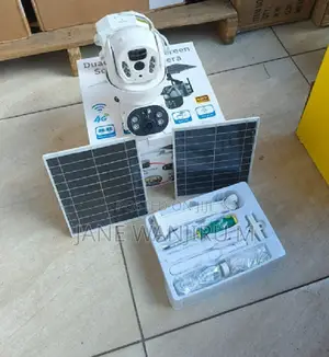 Ubox Dual Lens 4g Solar CCTV Camera