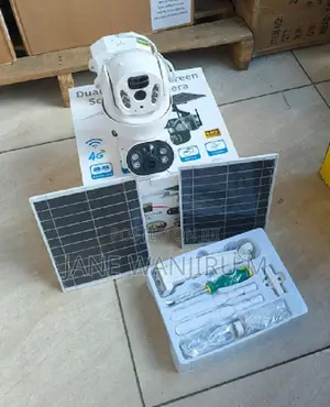 Ubox 6mp Solar Powered Security Camera