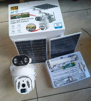 Ubox 4g Wireless Solar Camera Dual Lens
