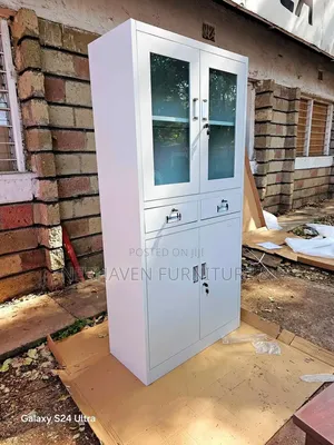 Half Glass Filling Cabinet