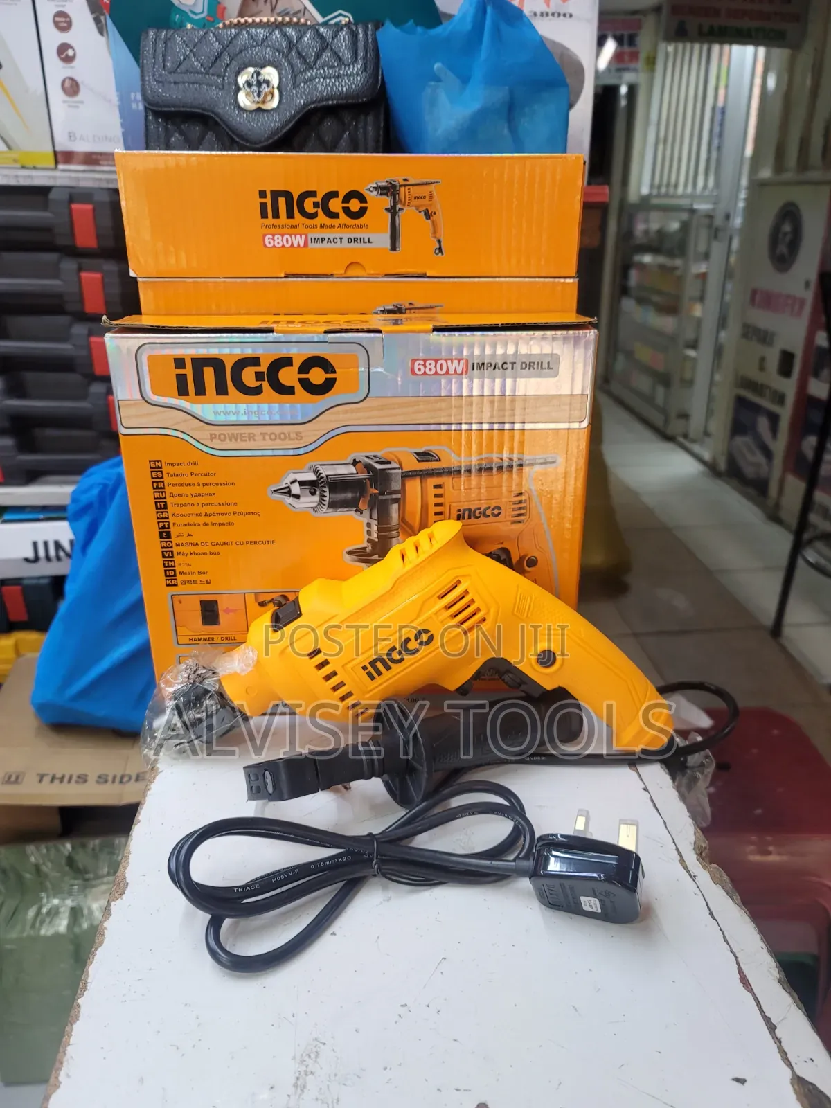 Drill 680w/Ingco Electric Drill