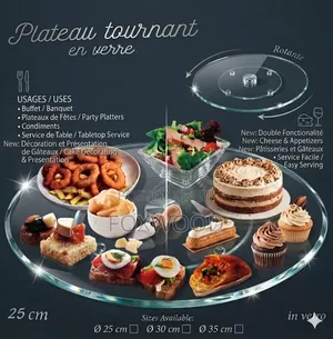 Glass Cake Turntable 35cm