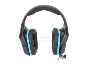 Logitech G432 Wired Gaming Headset Leatherette Black/Blue