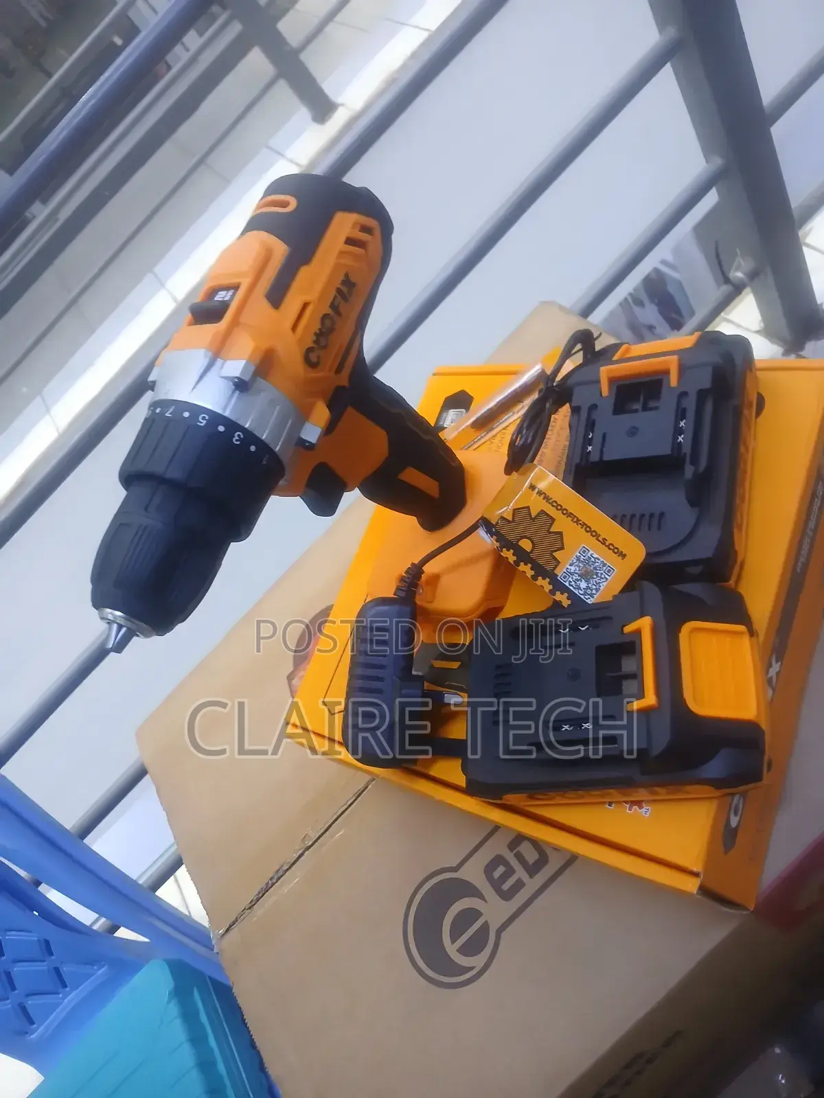 Coofix 20v Cordless Drill Driver Kit – Heavy Duty Performance
