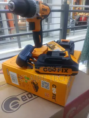 Coofix 20v Rechargeable Drill Set With Carry Case