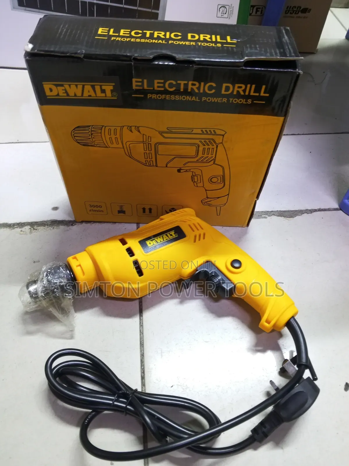 Powerful Dewalt Electric Drill 650watts
