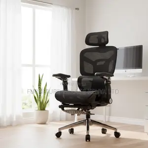 Executive Full Mesh Reclining Chair With Footrest