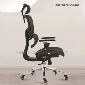 Executive Full Mesh Reclining Chair With Footrest
