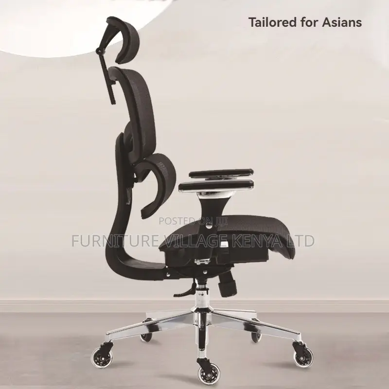 Executive Full Mesh Reclining Chair With Footrest
